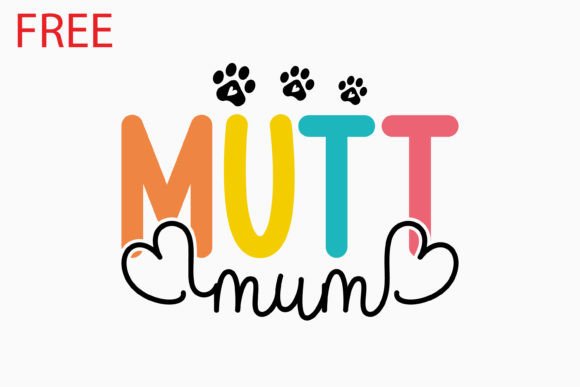 Free Mutt Mum Retro Dog Svg: Graphics & Crafts Review