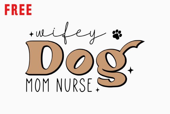 Free Retro Funny Dog Quotes SVG for Crafts Graphics