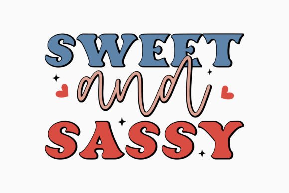Free Sweet and Sassy SVG Retro Graphics for Crafts