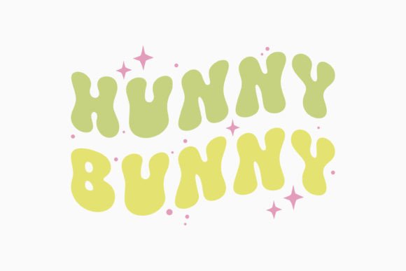 Retro Easter SVG Hunny Bunny: Graphics for Crafts