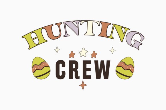 Retro Hunting Crew SVG: Graphics & Crafts Branding