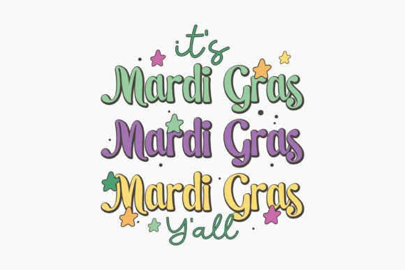 Retro Mardi Gras Quote SVG: Graphics & Crafts Review