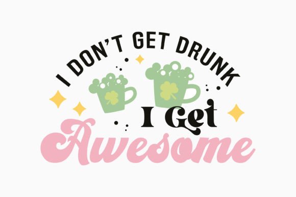 Retro St. Patrick's Day SVG Graphics for Crafts