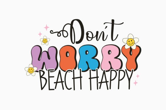 Retro Summer Quotes SVG Design for Graphics and Crafts