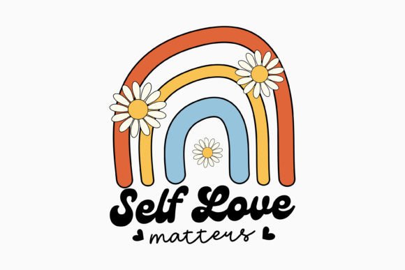 Self Love Matters Retro Graphics for Local Crafts