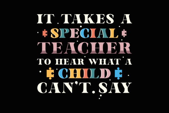 Special Teacher to Hear What a Child SVG: Graphics & Crafts Review